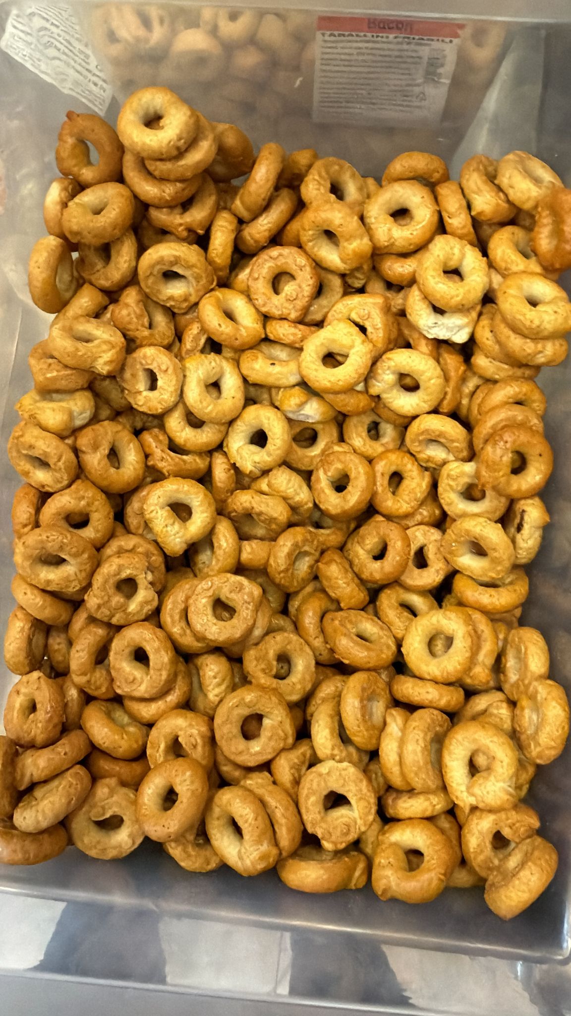 Taralli alla mortadella
