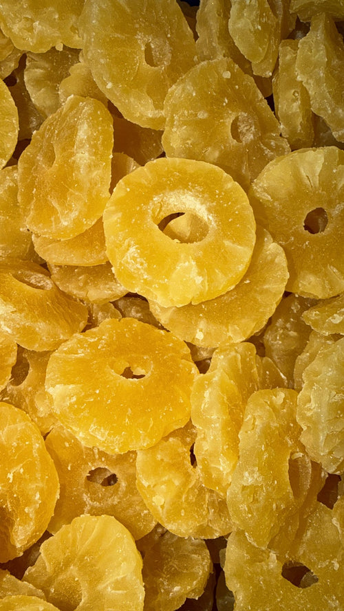 Ananas a fette disidratata
