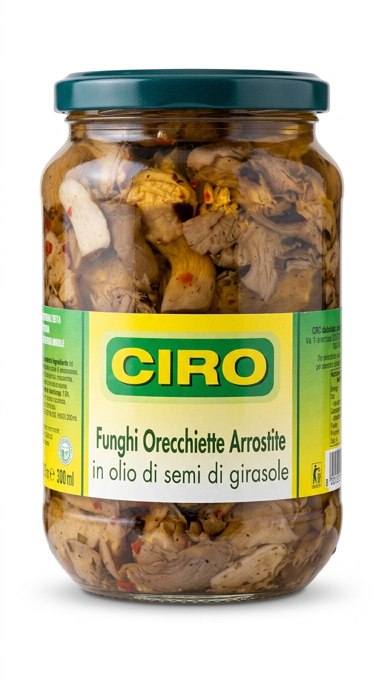 Funghi Orecchiette Arrostiti