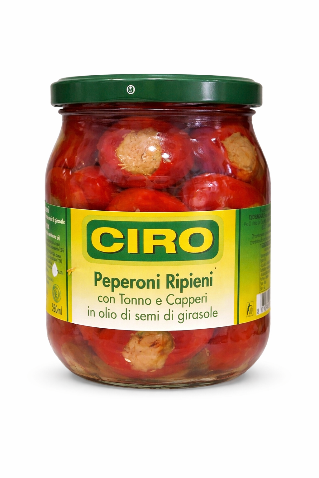Peperoni Ripieni con tonno e capperi