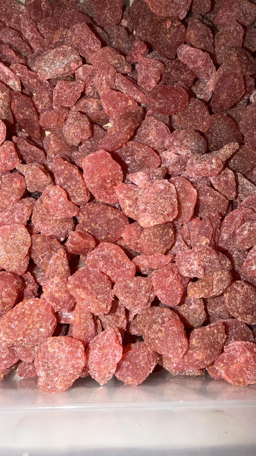 Fragole intere disidratate