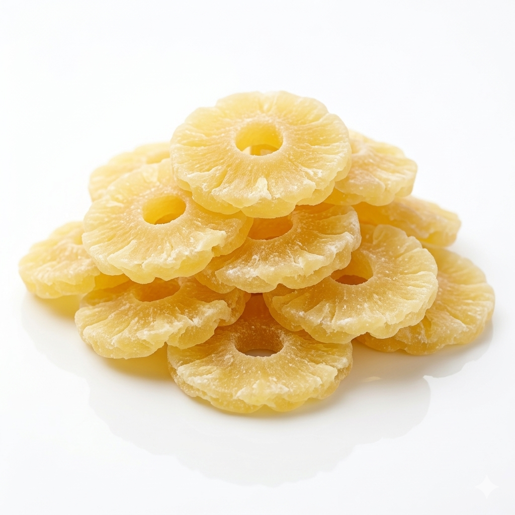Ananas a fette disidratata